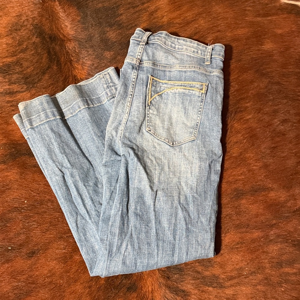 Stetson Light Blue Denim wide leg Jeans